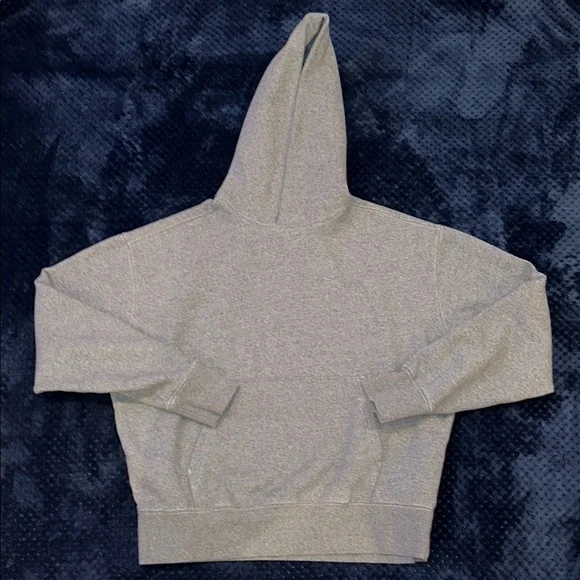 American Eagle Men’s Gray Heavyweight Relaxed Fit Hoodie LIKE NEW Size M - Picture 1 of 5